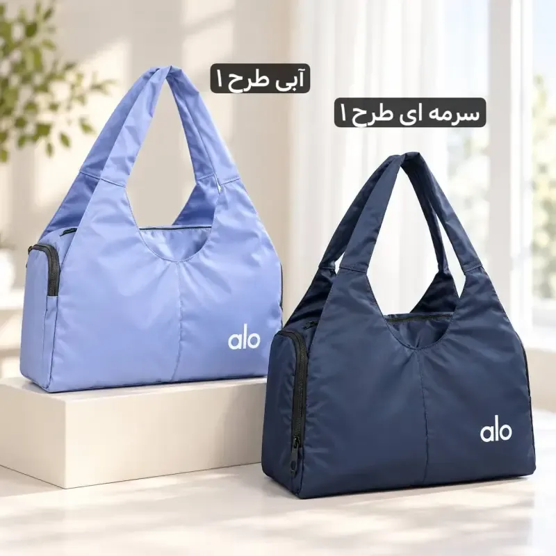 ساک ورزشی و استخری پارچه ای با 5 جیب بیرونی ابعاد 41 در 27 سانتیمتر - تصویر 6