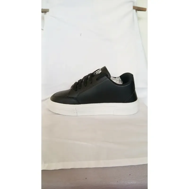 کفش کتانی اسپرت زنانه زارا رنگ مشکی زیره سفید سایز 37 تا 40 - تصویر 8
