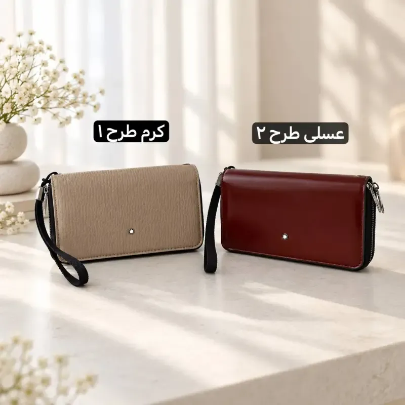 کیف مردانه چرم مصنوعی روزمره جا موبایل و جاکارتی - تصویر 10
