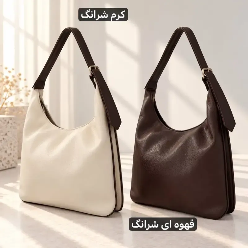کیف زنانه روزمره و دانشگاهی چرم مصنوعی مدل مگنتی ابعاد 38 در 36 سانتیمتر - تصویر 5