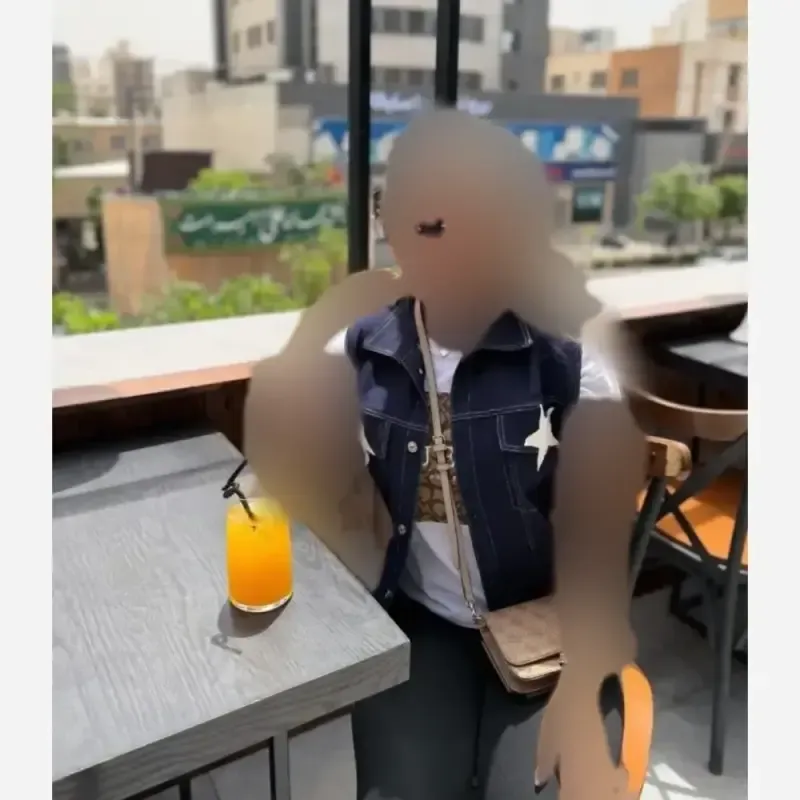وست جین زنانه مدل ستاره جنس جین براش فری سایز - تصویر 4