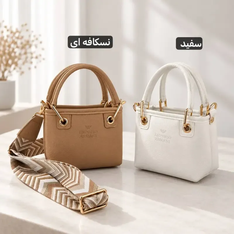 کیف پاسپورتی مینی چرم مصنوعی زنانه روزمره و مهمانی - تصویر 6