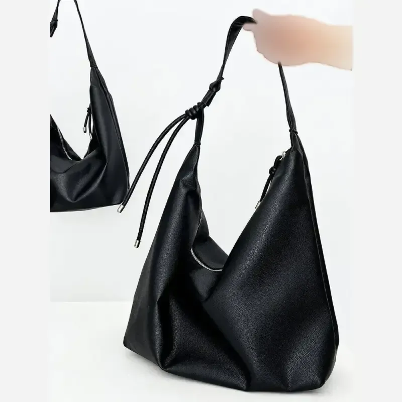کیف زنانه مریکل جنس شرانگ رنگ مشکی شکلاتی سرمه ای سایز 28 در 50