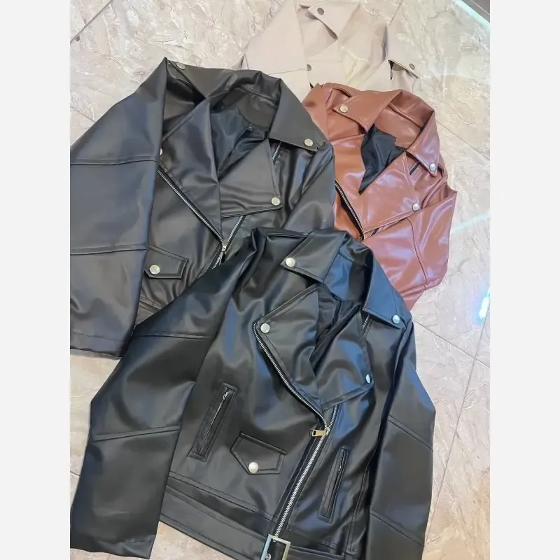 کت چرم مردانه ترک آستر دار - تصویر 4