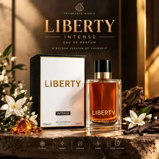 عطر ادکلن زنانه فراگرنس ورد لیبرتی اینتنس 100 میل (ایو سن لورن لیبر اینتنس)