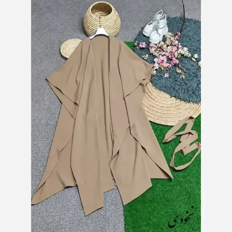 شنل زنانه جنس سوپرمازراتی گرم بالا سایز فری 38 تا 50 قد 128 رنگ بندی متنوع - تصویر 7