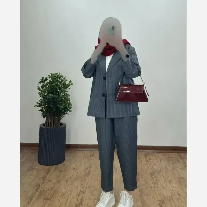 کت شلوار زنانه دیپلمات پرشیا مدل آنیل - تصویر 4
